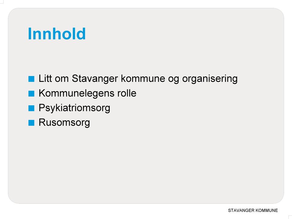 organisering