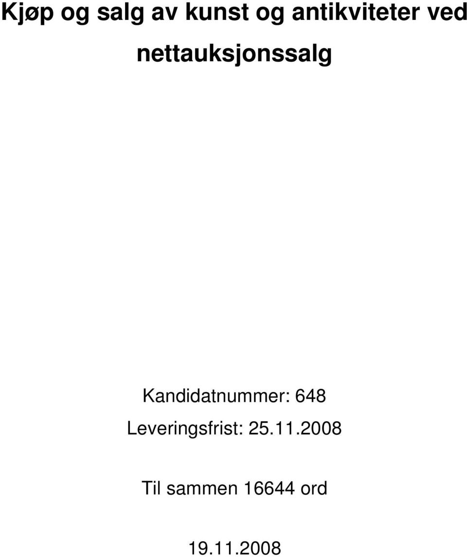 Kandidatnummer: 648