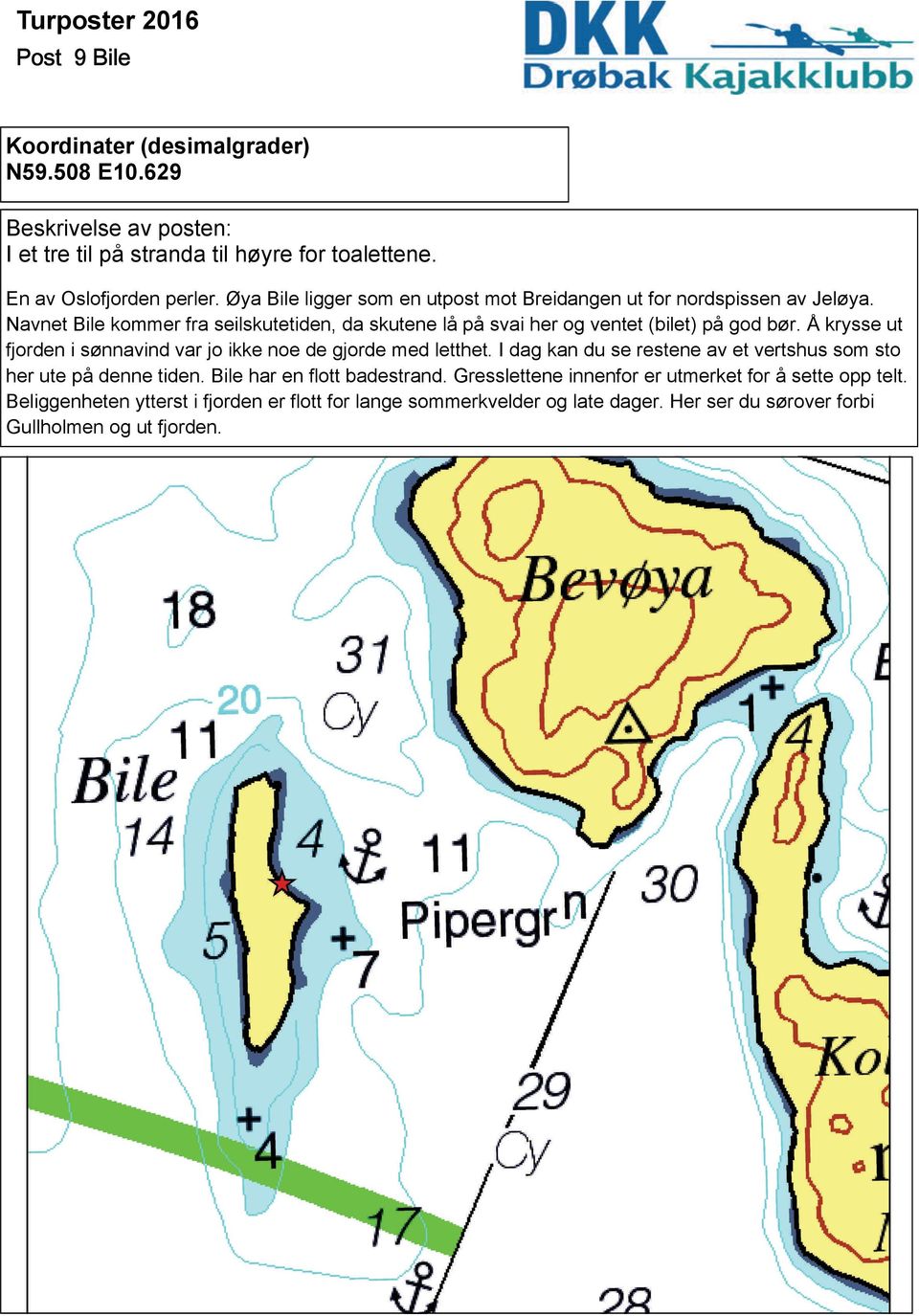 Navnet Bile kommer fra seilskutetiden, da skutene lå på svai her og ventet (bilet) på god bør.