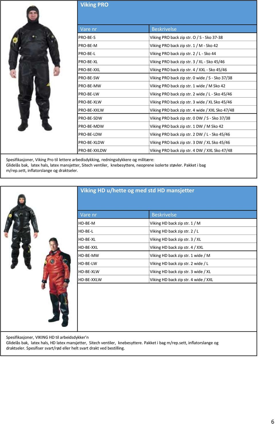 0 wide / S - Sko 37/38 PRO-BE-MW Viking PRO back zip str. 1 wide / M Sko 42 PRO-BE-LW Viking PRO back zip str. 2 wide / L - Sko 45/46 PRO-BE-XLW Viking PRO back zip str.