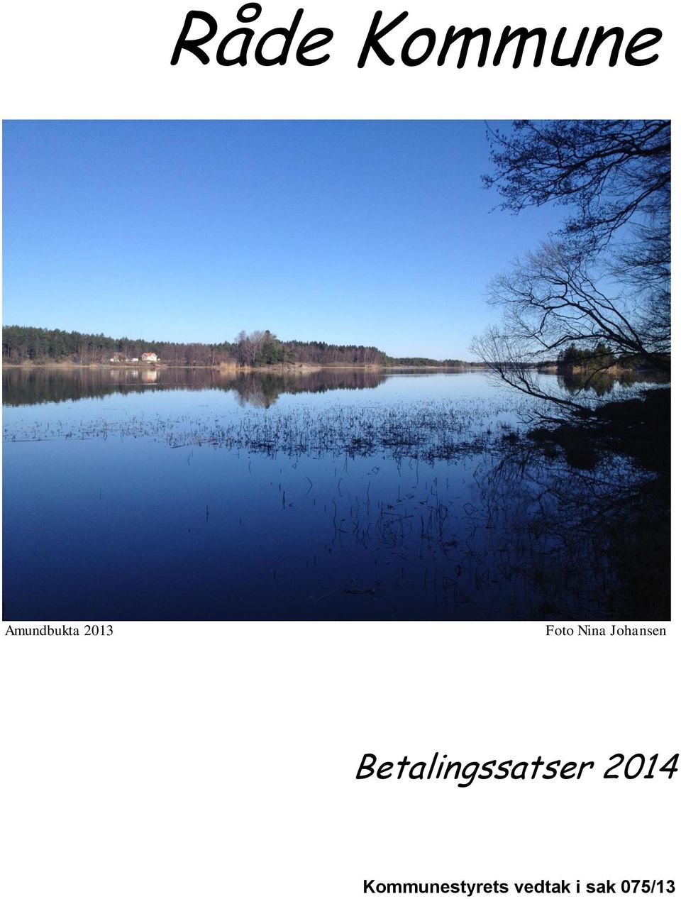 Betalingssatser 2014