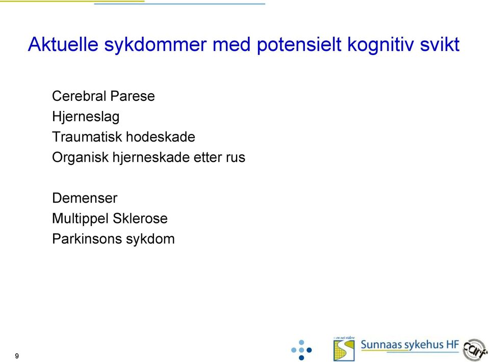 hodeskade Organisk hjerneskade etter rus