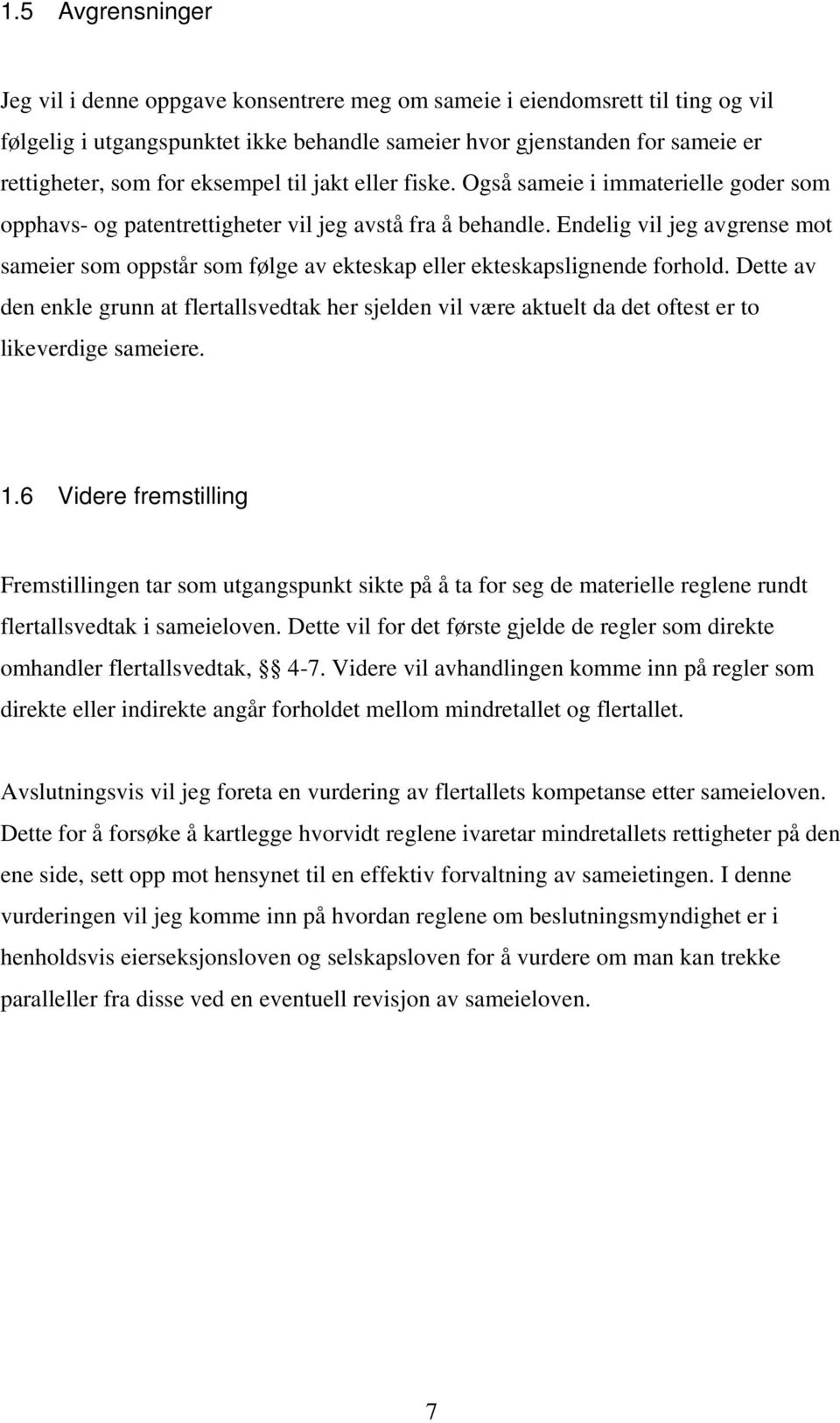 Sameieloven § 15 første ledd