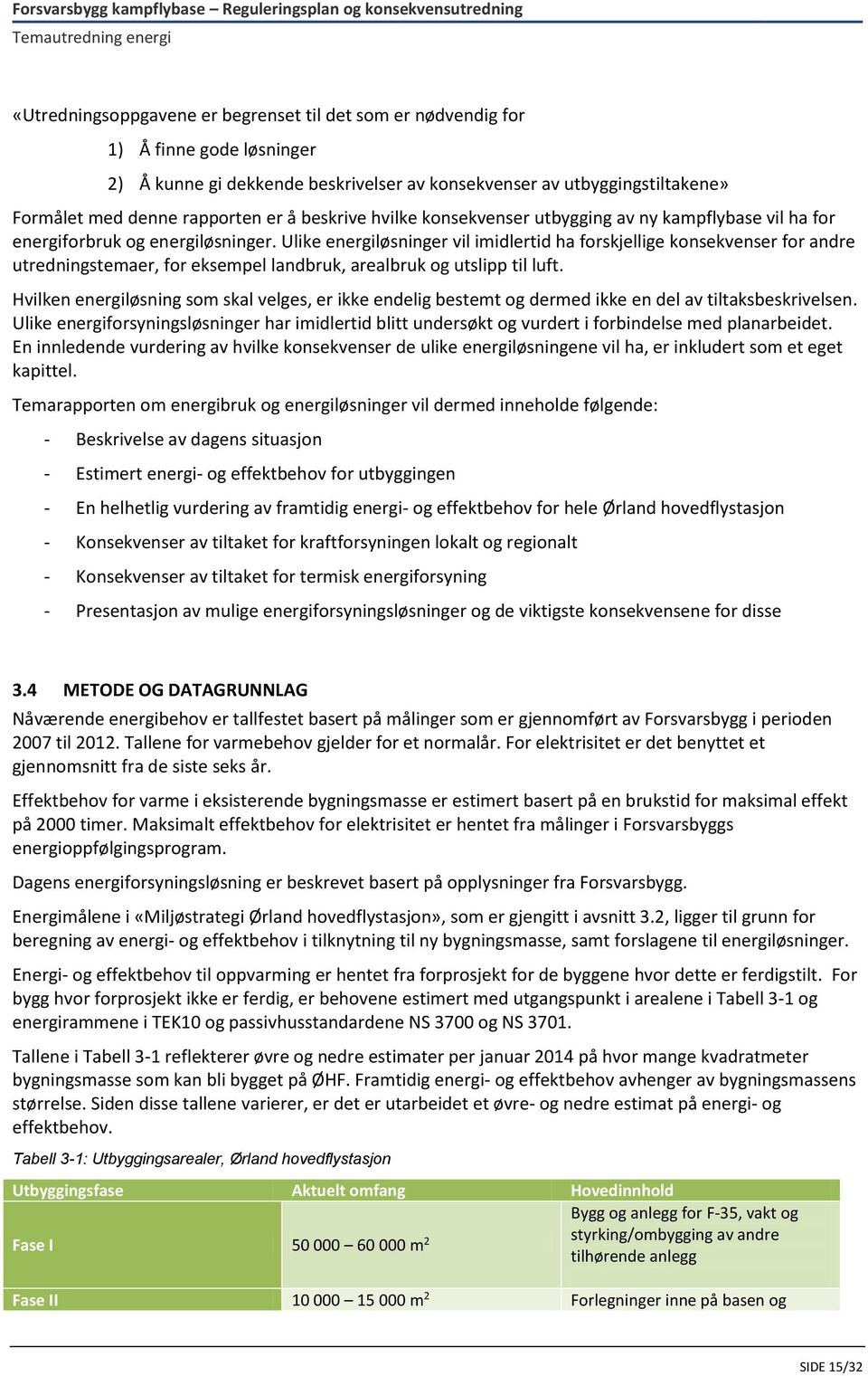 Ulike energiløsninger vil imidlertid ha forskjellige konsekvenser for andre utredningstemaer, for eksempel landbruk, arealbruk og utslipp til luft.