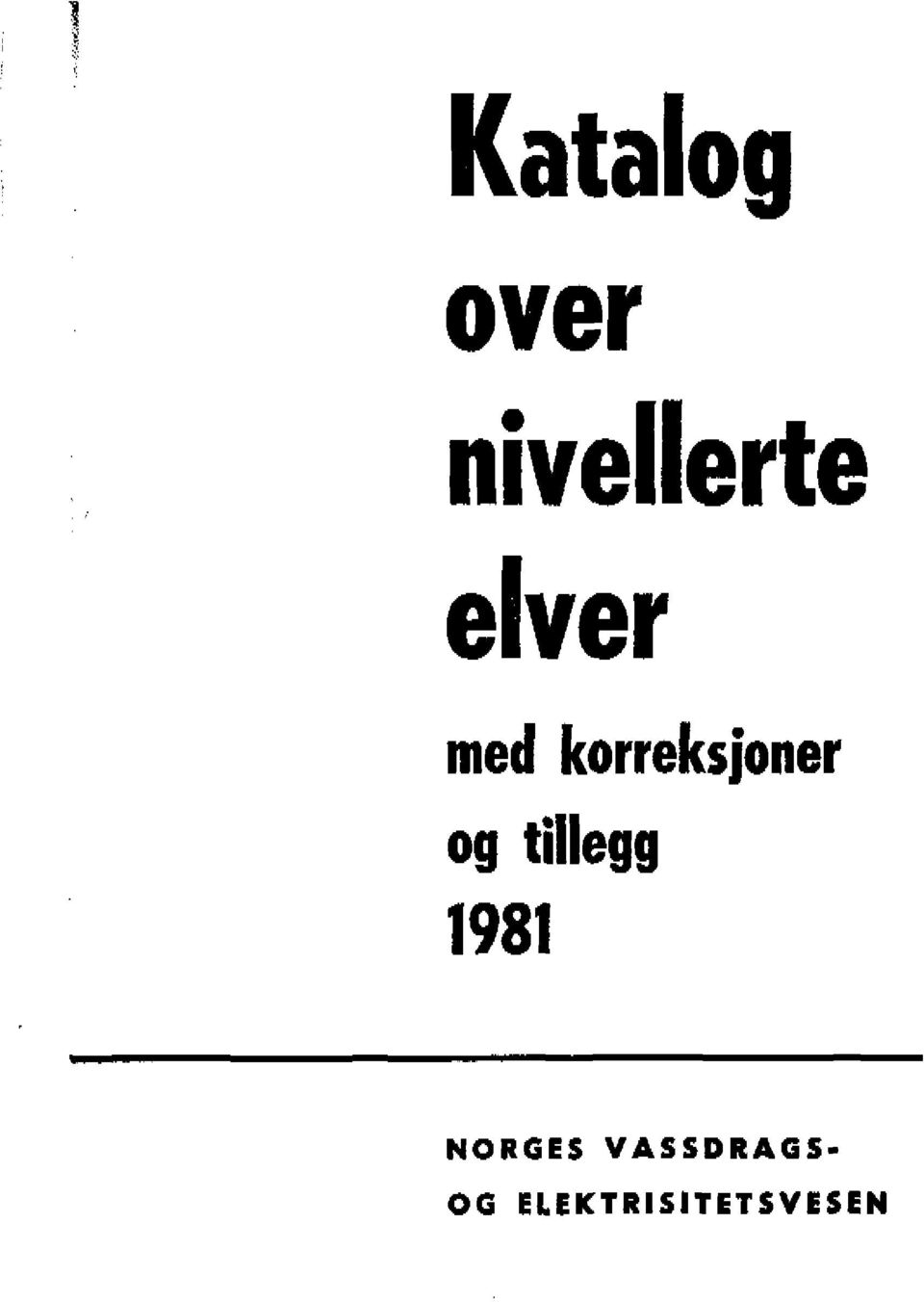 tillegg 1981 NORGES