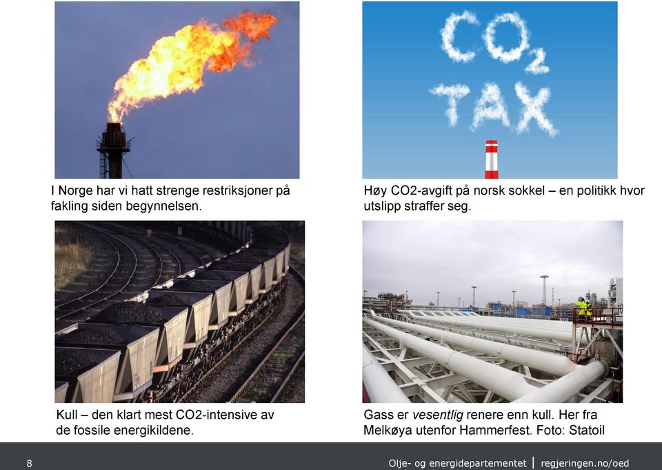 Kull den klart mest CO2-intensive av de fossile energikildene.