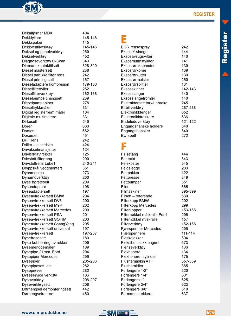 278 Dieseltrykkmåler 331 Digital registerreim måler 184 Digitale multimetere 331 Dirkesett 246 Dorer 663 Dorsett 662 Dosersett 451 DPF rens 242 Driller elektriske 424 Drivakselmansjetter 124