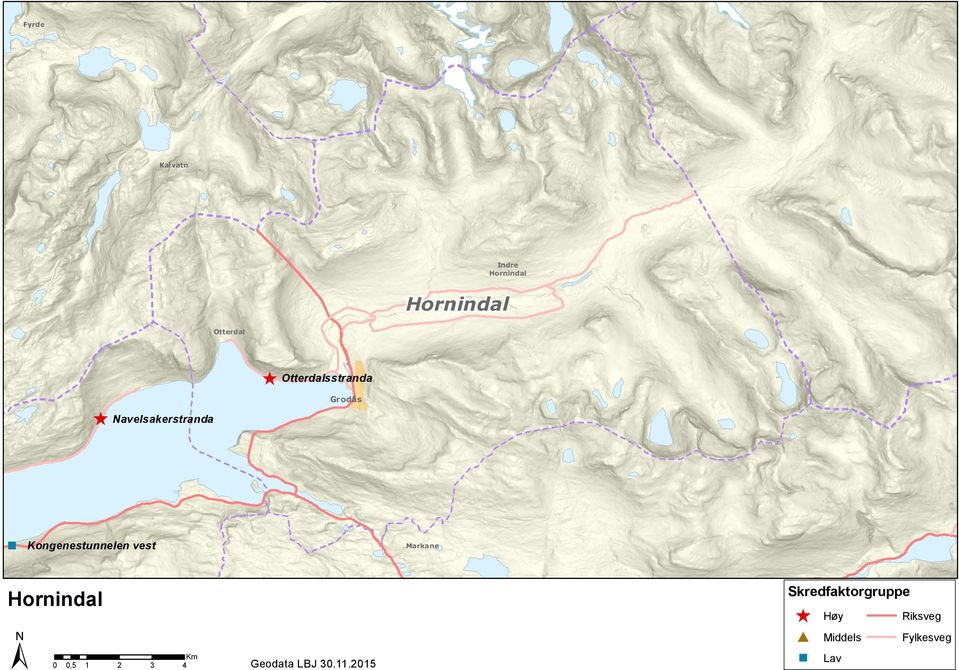 Navelsakerstranda Kongenestunnelen vest