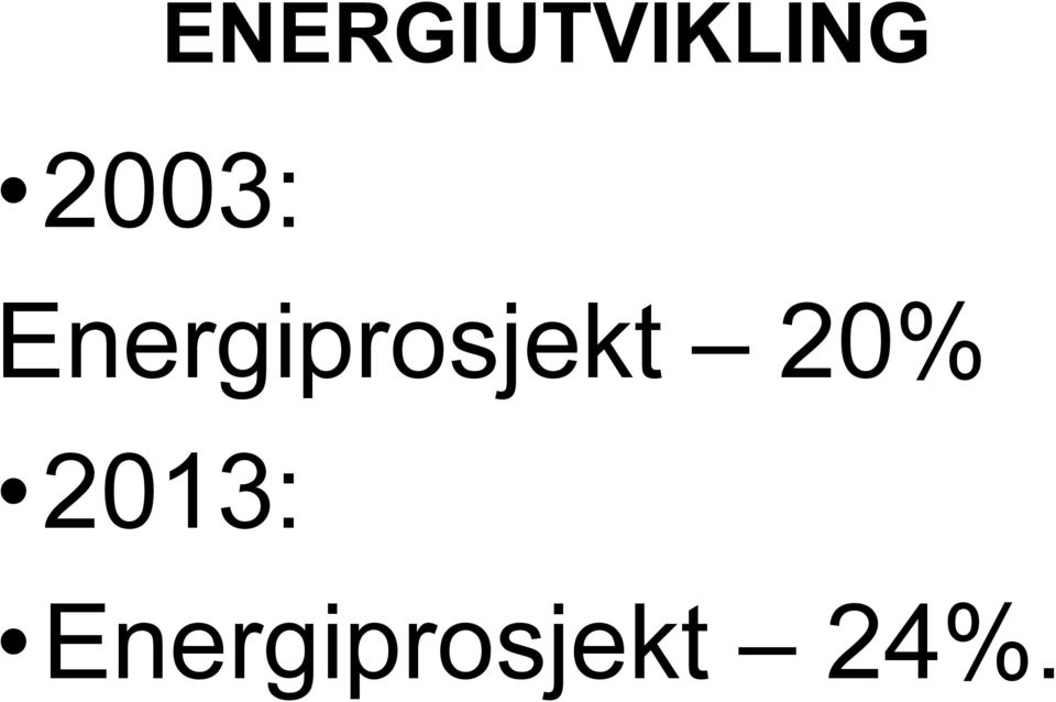 Energiprosjekt