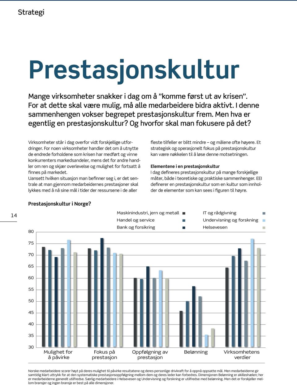 Virksomheter står i dag overfor vidt forskjellige utfordringer.