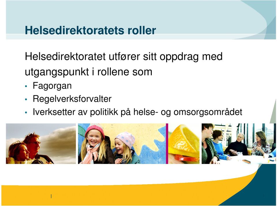 rollene som Fagorgan Regelverksforvalter