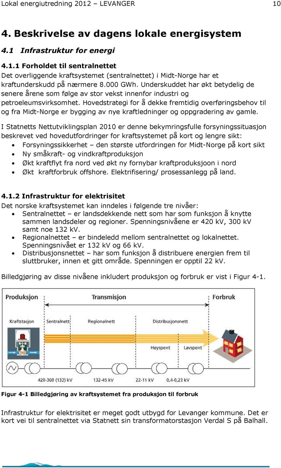 Hovedstrategi for å dekke fremtidig overføringsbehov til og fra Midt-Norge er bygging av nye kraftledninger og oppgradering av gamle.