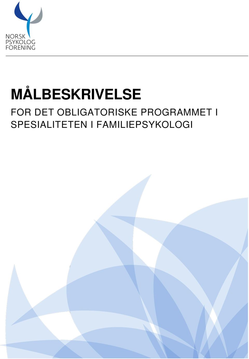 PROGRAMMET I