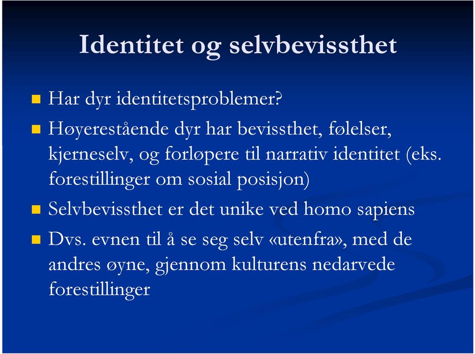 identitet (eks.