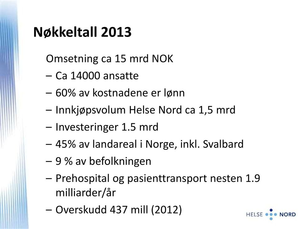 5 mrd 45% av landareal i Norge, inkl.