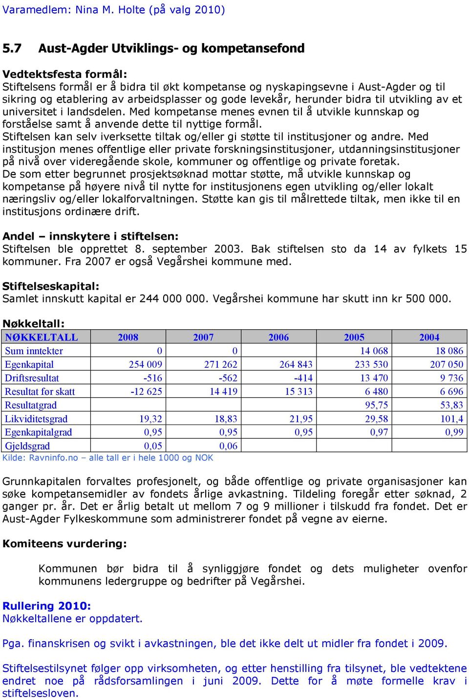 levekår, herunder bidra til utvikling av et universitet i landsdelen. Med kompetanse menes evnen til å utvikle kunnskap og forståelse samt å anvende dette til nyttige formål.