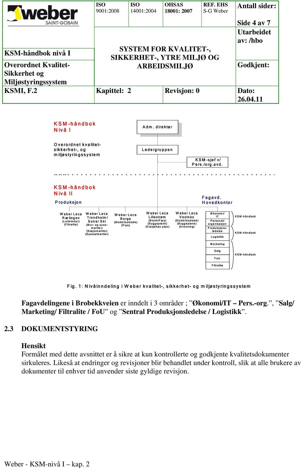 (Etasjehøy pipe) Vestnes (Blokk/Isoblokk) (Byggeplank) (Armering) Økonomi/ IT Personal/ organisasjon Produksjonsledelse Logistikk Marketing Salg FoU Filtralite Fig.