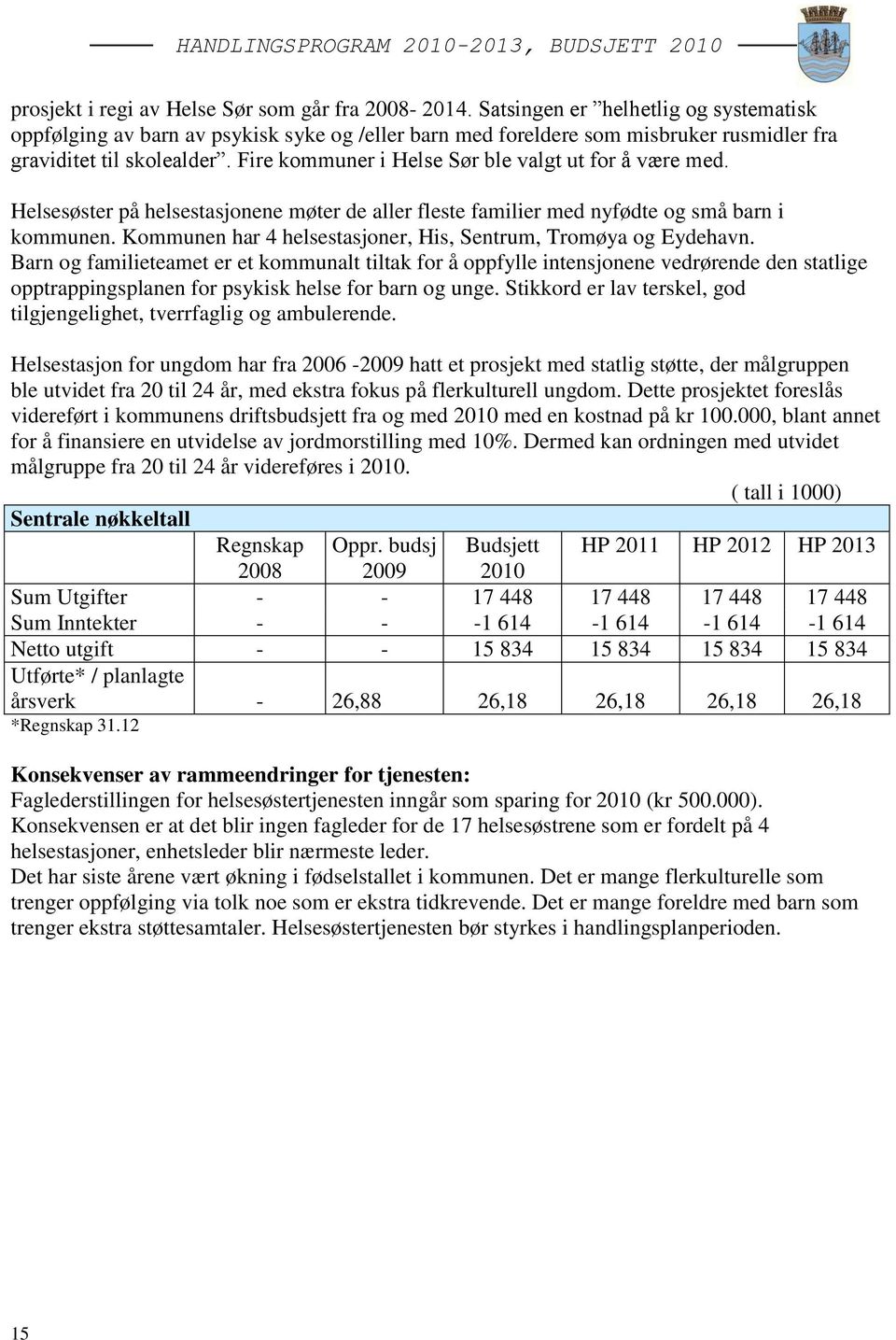 Fire kommuner i Helse Sør ble valgt ut for å være med. Helsesøster på helsestasjonene møter de aller fleste familier med nyfødte og små barn i kommunen.