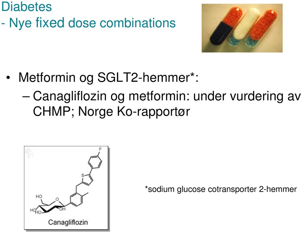 metformin: under vurdering av CHMP; Norge