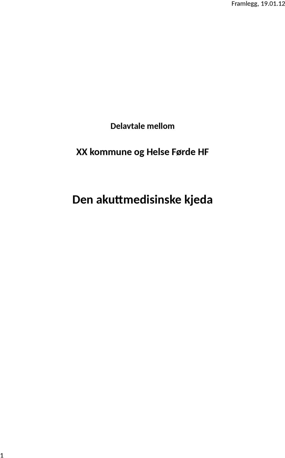 kommune og Helse Førde