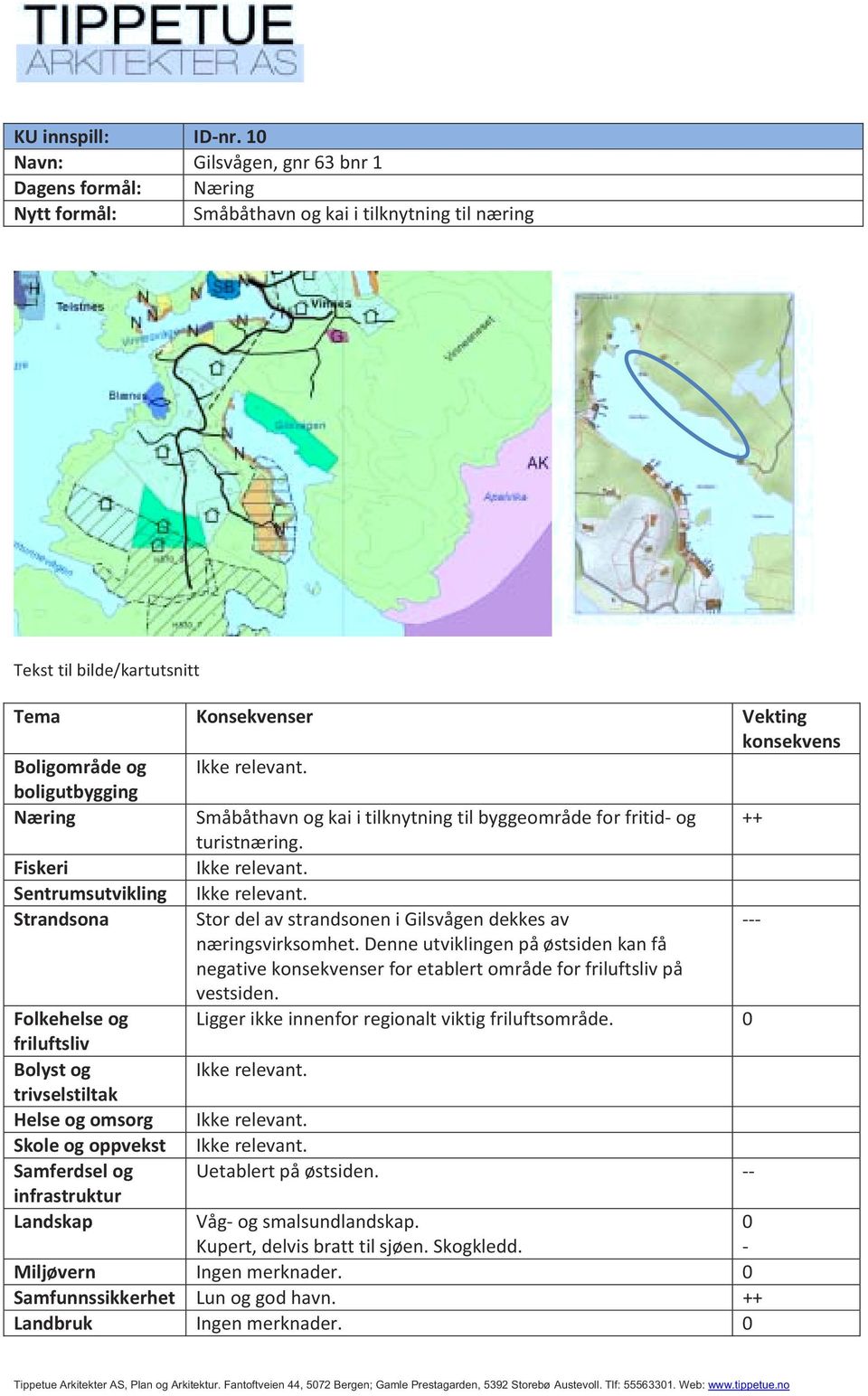 boligutbygging Næring Småbåthavn og kai i tilknytning til byggeområde for fritid- og ++ turistnæring.