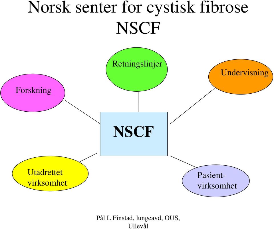 Undervisning Forskning NSCF