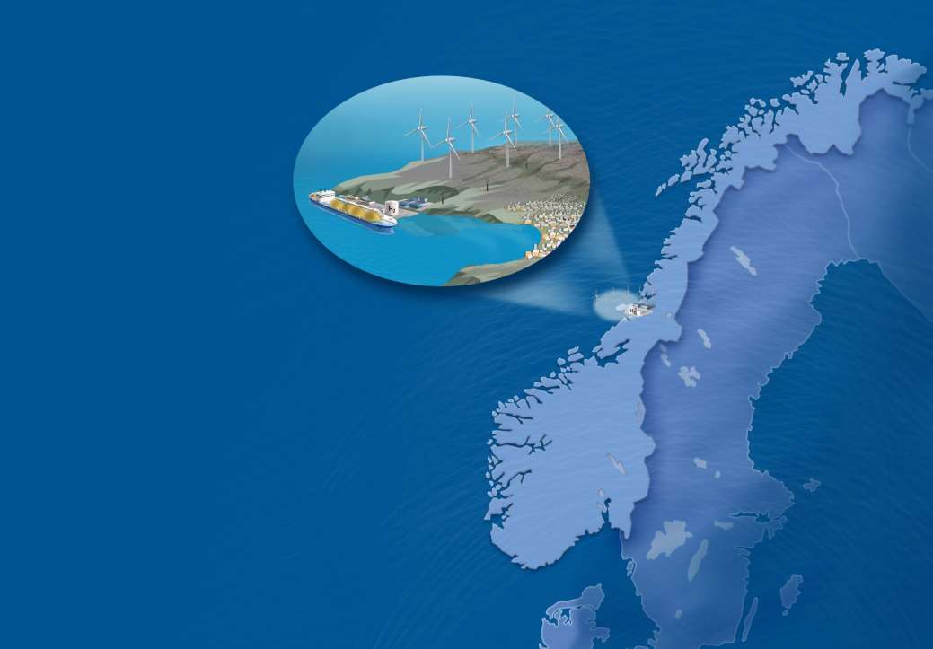 Fornybar energi i Norge Teknisk utnyttbar vind (2020):