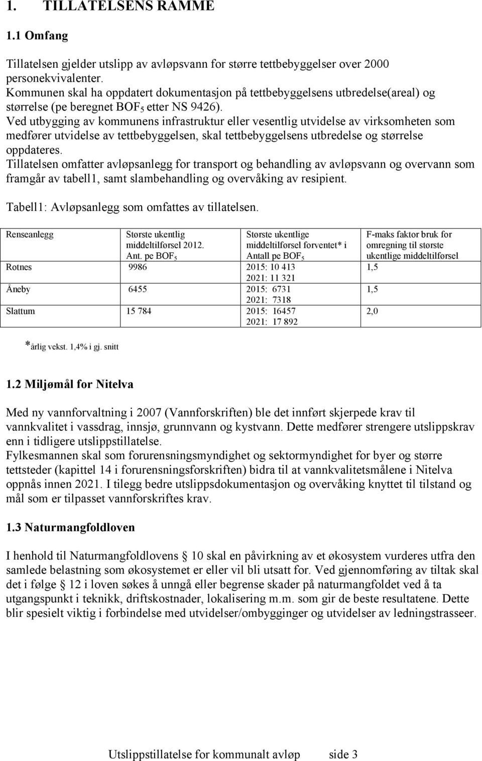 Ved utbygging av kommunens infrastruktur eller vesentlig utvidelse av virksomheten som medfører utvidelse av tettbebyggelsen, skal tettbebyggelsens utbredelse og størrelse oppdateres.