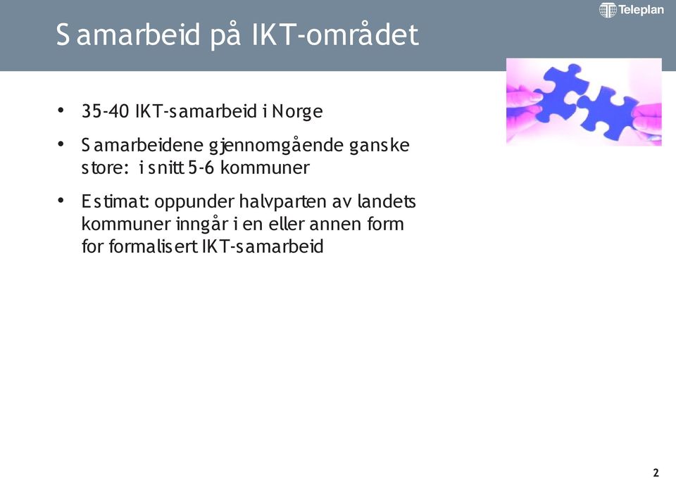 kommuner E stimat: oppunder halvparten av landets