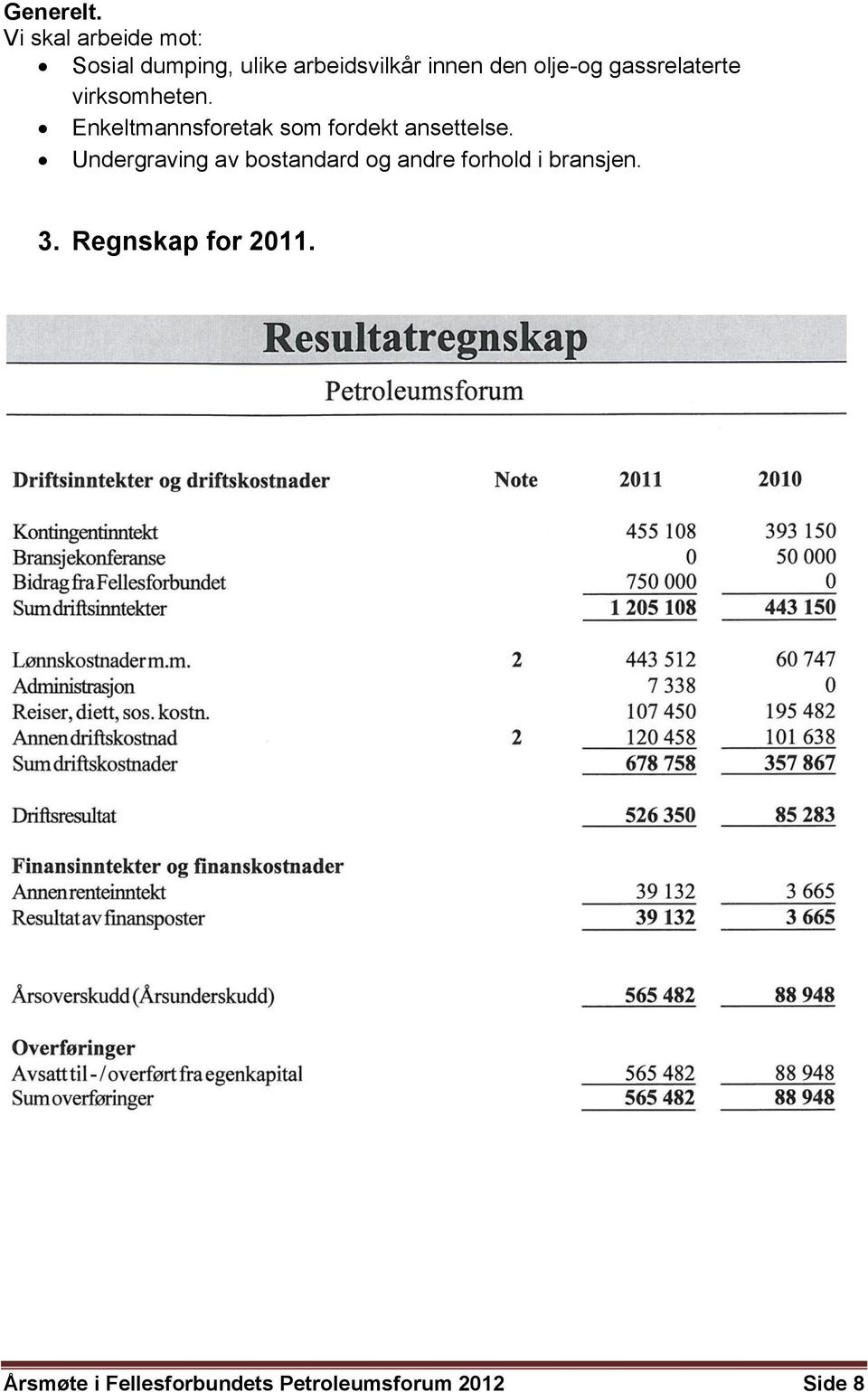 olje-og gassrelaterte virksomheten.