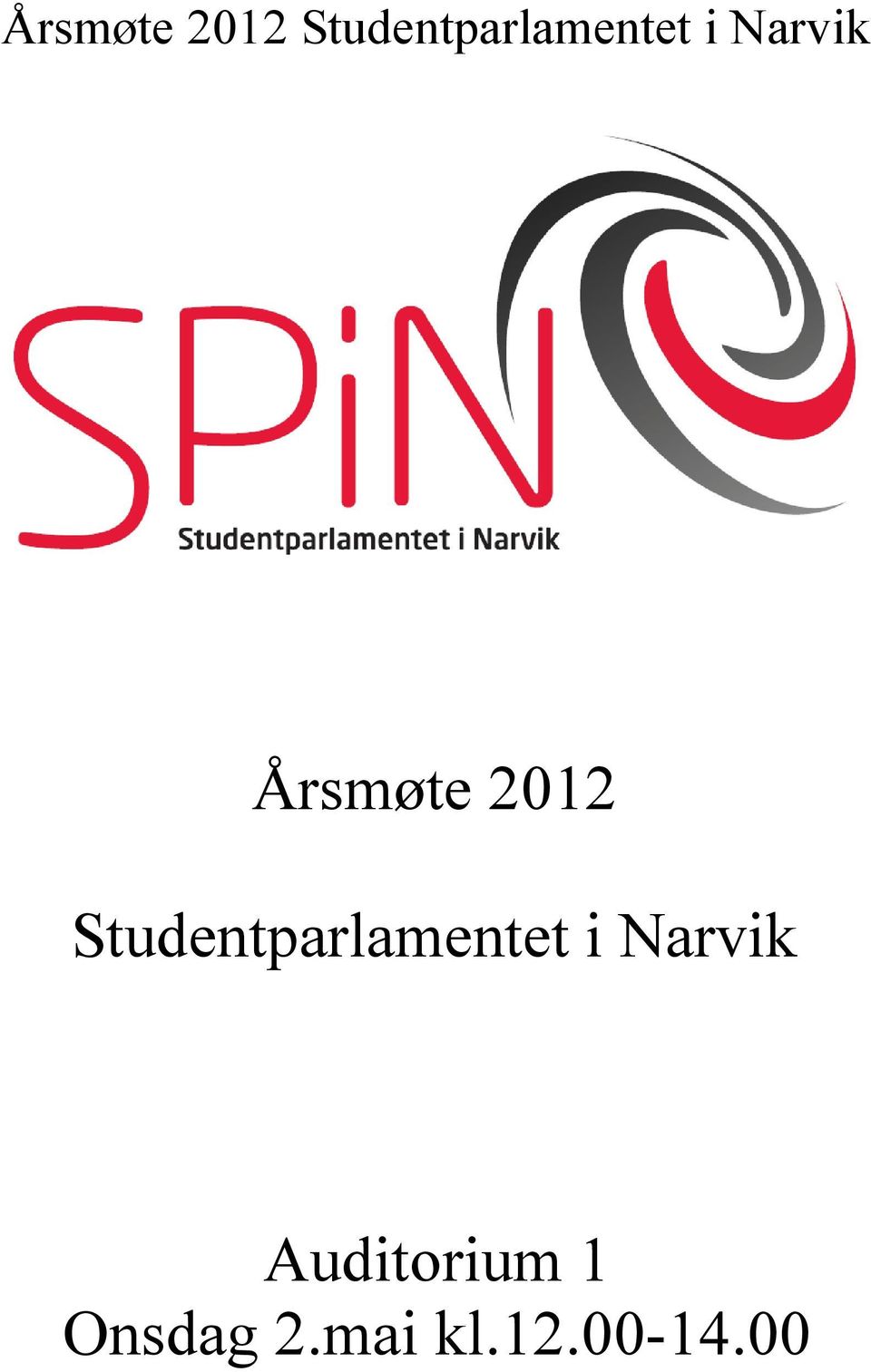 Narvik Auditorium 1