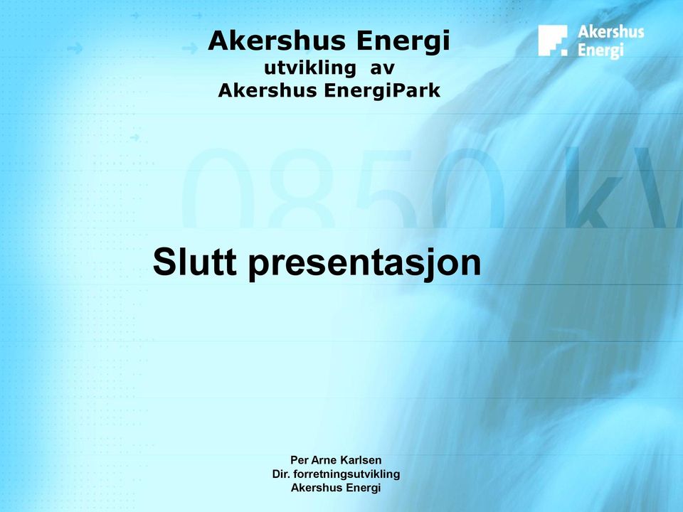 presentasjon Per Arne Karlsen