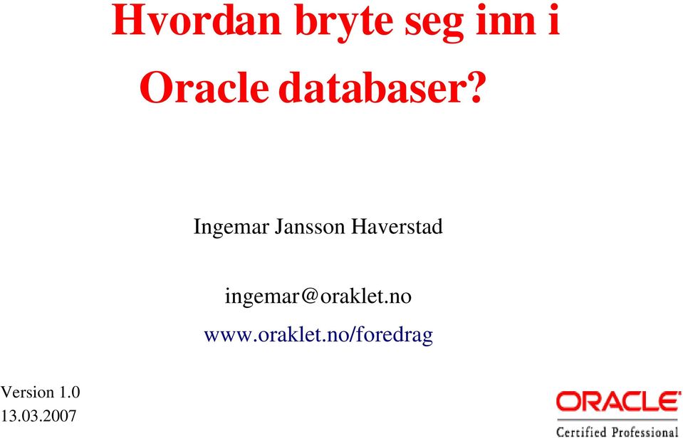 Ingemar Jansson Haverstad