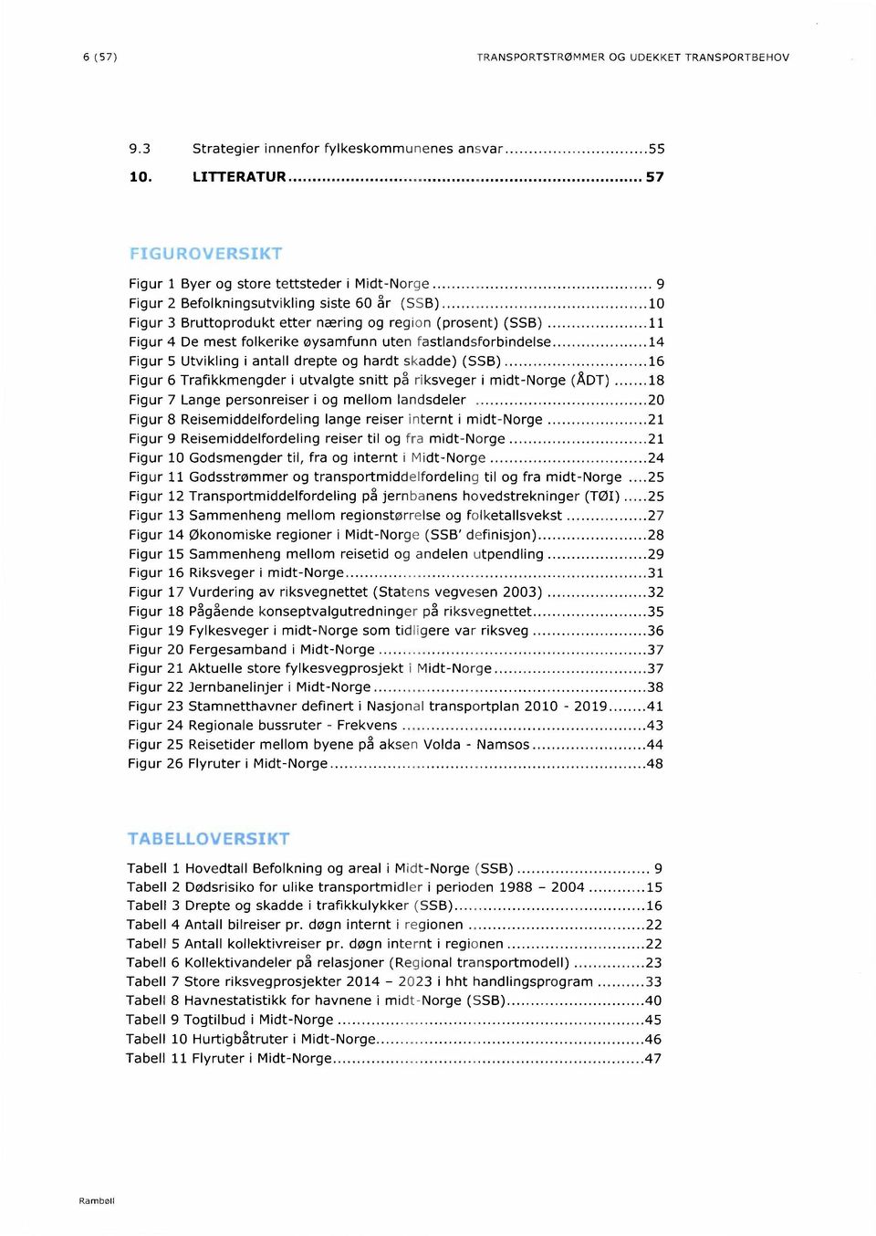 folkerike øysamfunn uten fastlandsforbindelse 14 Figur 5 Utvikling i antall drepte og hardt skadde) (SSB) 16 Figur 6 Trafikkmengder i utvalgte snitt på riksveger i midt-norge (ÅDT) 18 Figur 7 Lange