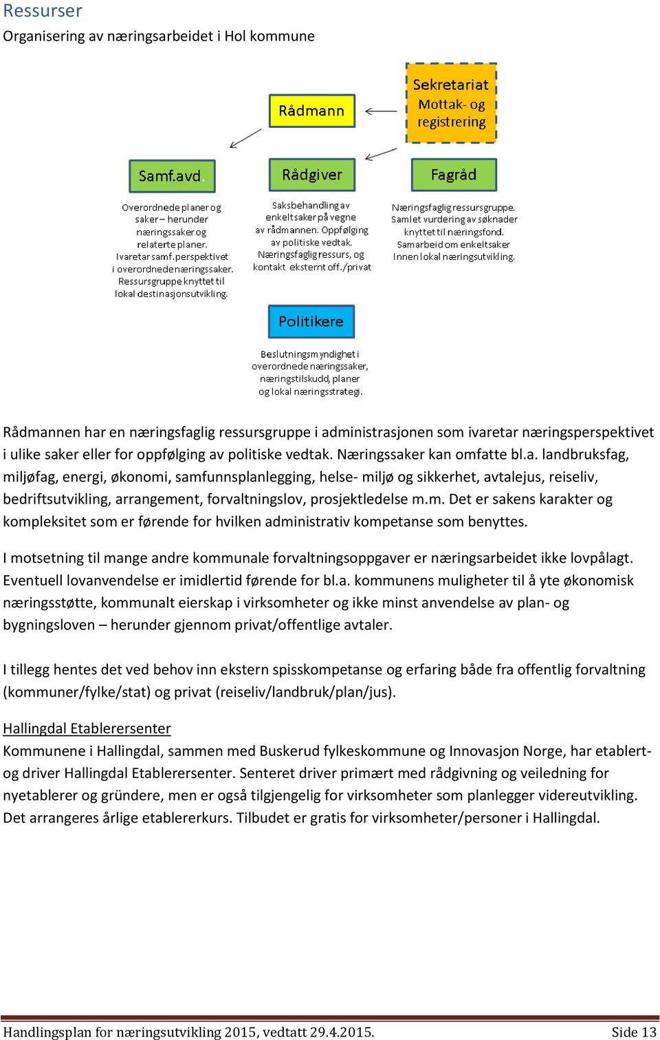 m. Det er sakens karakter og kompleksitet som er førende for hvilken administrativ kompetanse som benyttes.