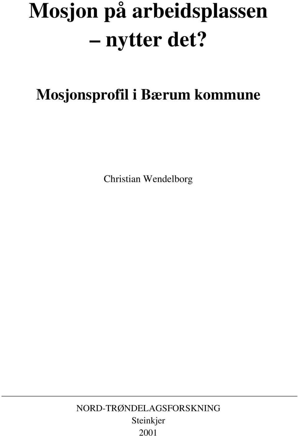 kommune Christian Wendelborg