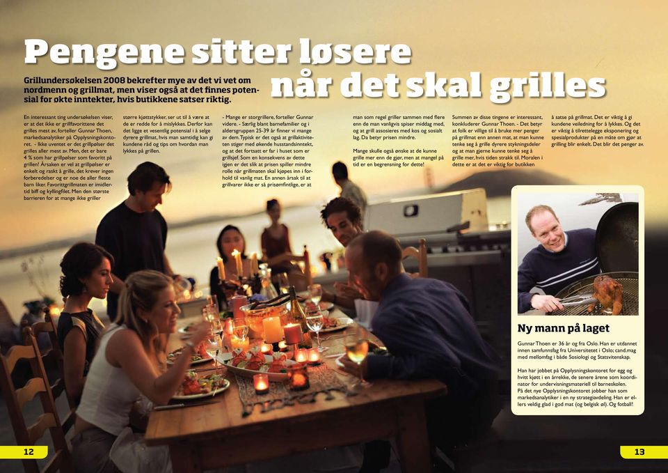 - Ikke uventet er det grillpølser det grilles aller mest av. Men, det er bare 4 % som har grillpølser som favoritt på grillen!