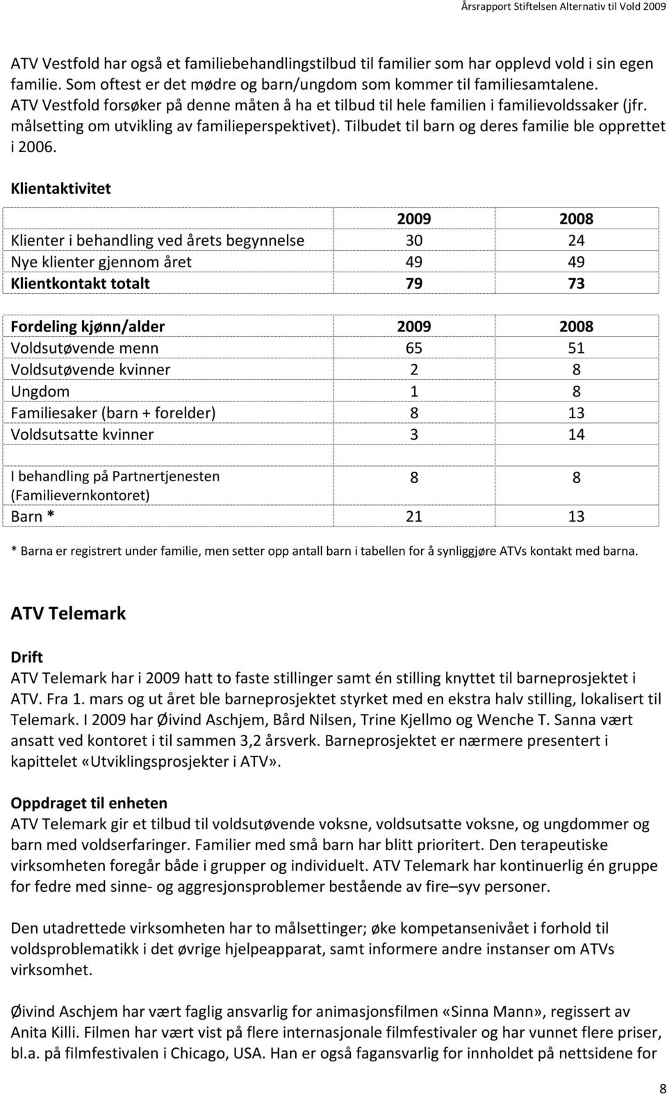 Tilbudet til barn og deres familie ble opprettet i 2006.