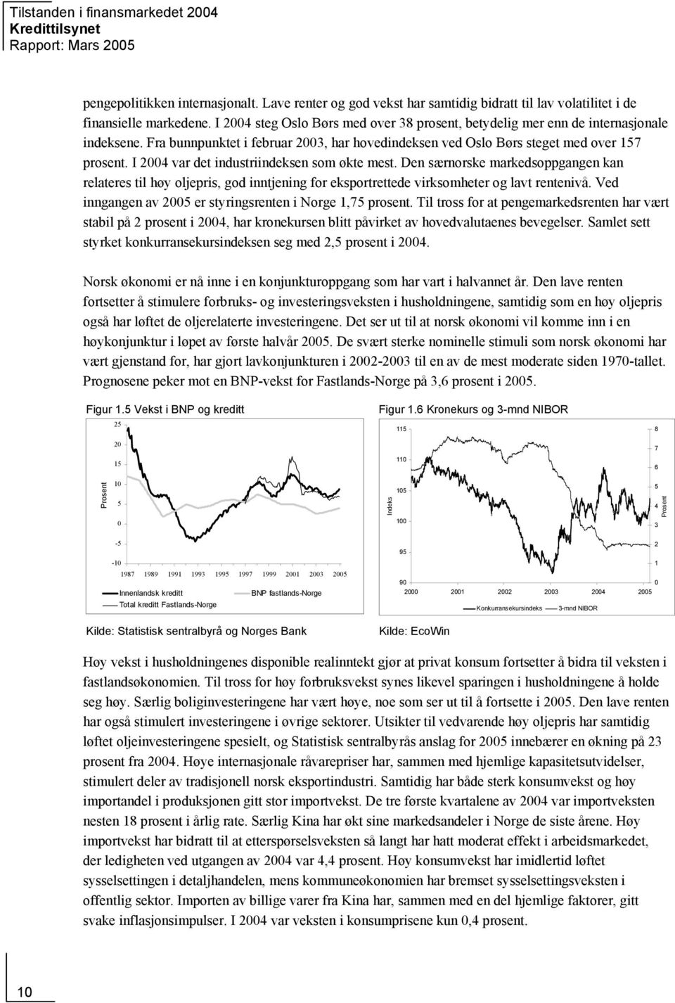 I 24 var det industriindeksen som økte mest. Den særnorske markedsoppgangen kan relateres til høy oljepris, god inntjening for eksportrettede virksomheter og lavt rentenivå.
