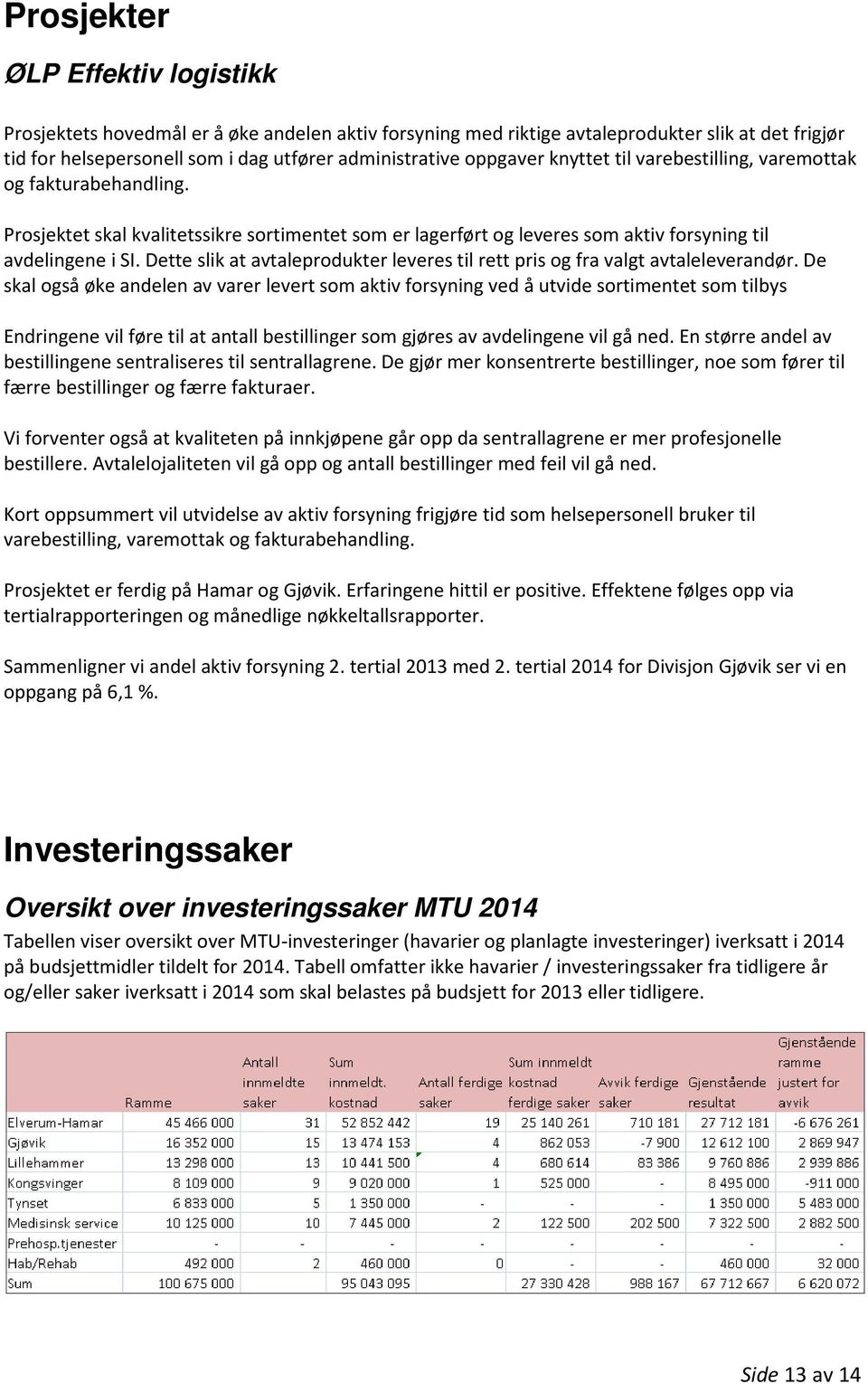 Dette slik at avtaleprodukter leveres til rett pris og fra valgt avtaleleverandør.