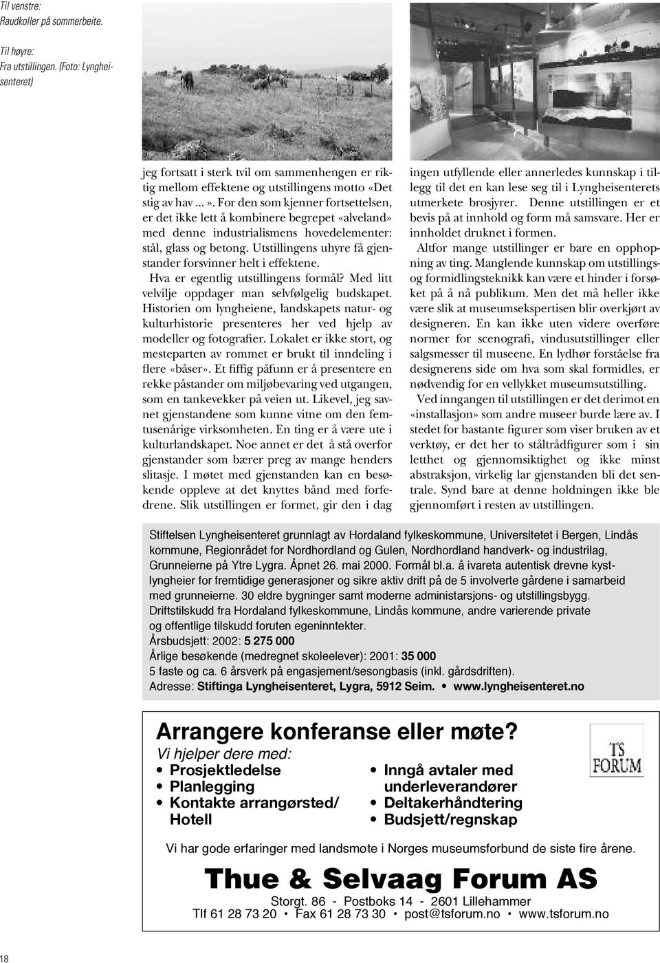 For den som kjenner fortsettelsen, er det ikke lett å kombinere begrepet «alveland» med denne industrialismens hovedelementer: stål, glass og betong.