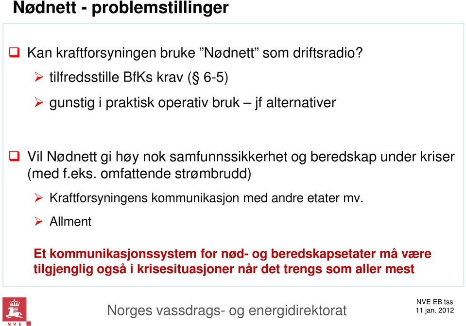 samfunnssikkerhet og beredskap under kriser (med f.eks.