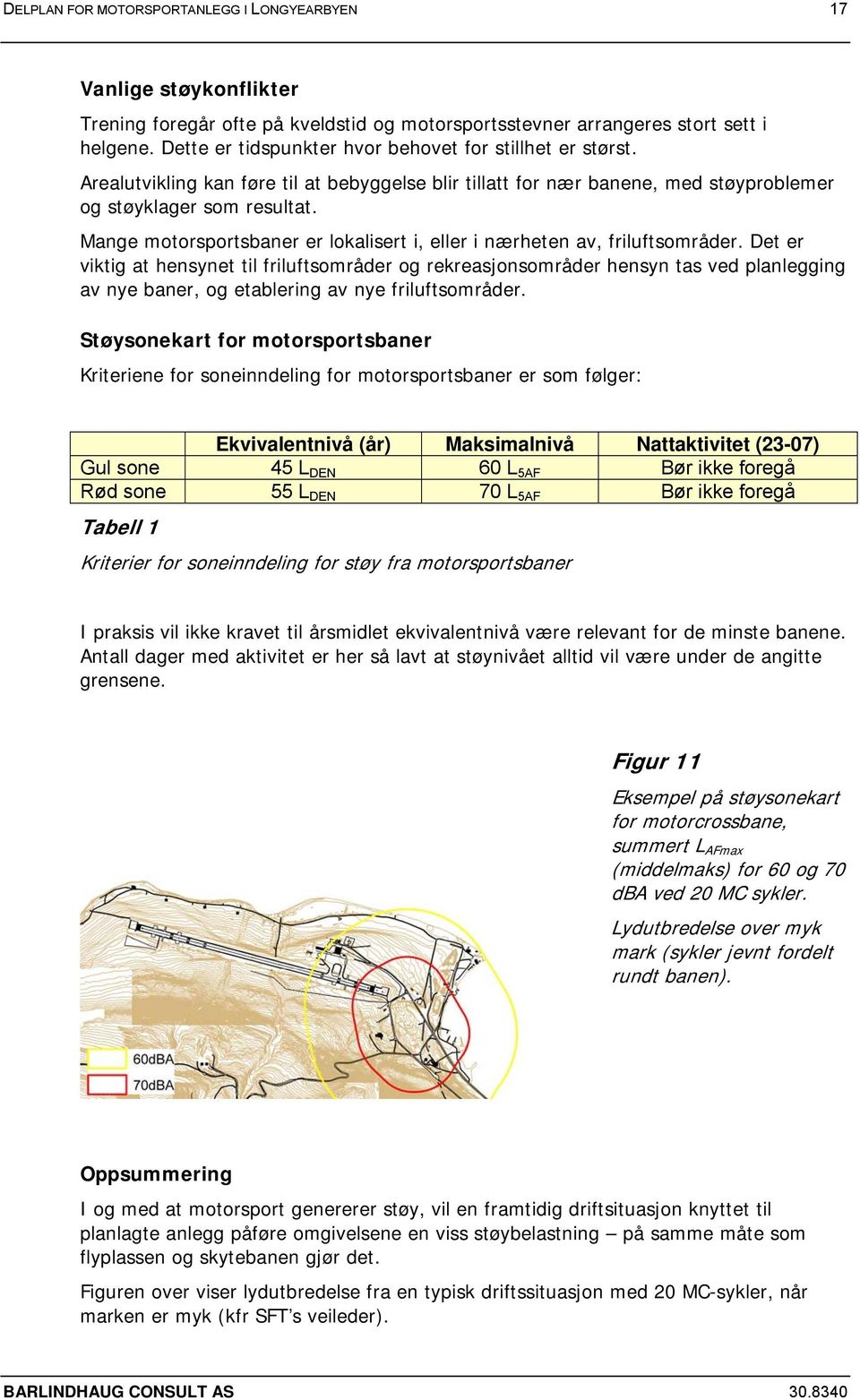 Mange motorsportsbaner er lokalisert i, eller i nærheten av, friluftsområder.