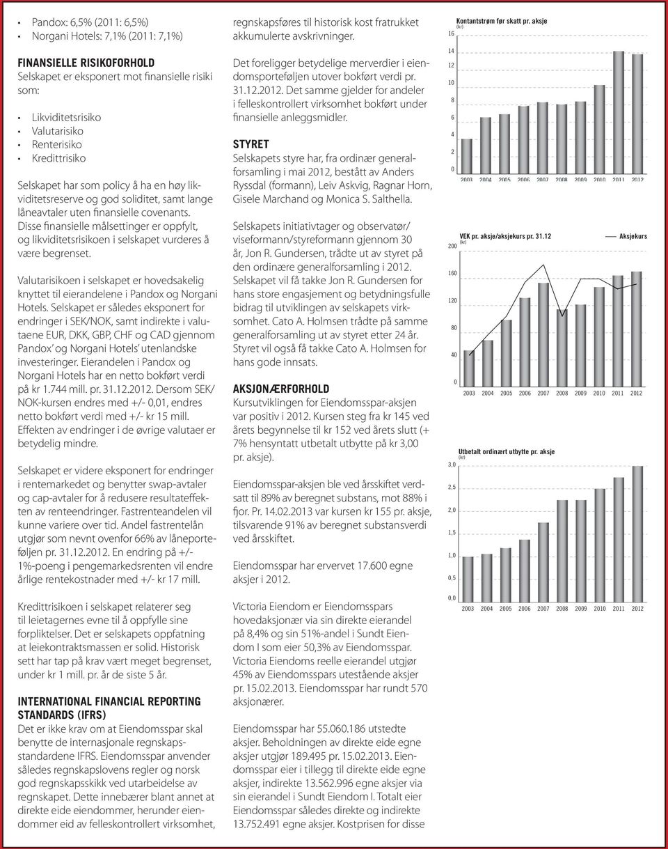 likviditetsreserve og god soliditet, samt lange låneavtaler uten finansielle covenants. Disse finansielle målsettinger er oppfylt, og likviditetsrisikoen i selskapet vurderes å være begrenset.