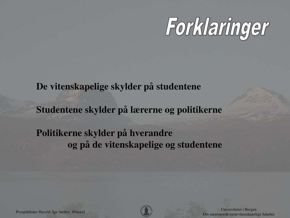 lærerne og politikerne Politikerne