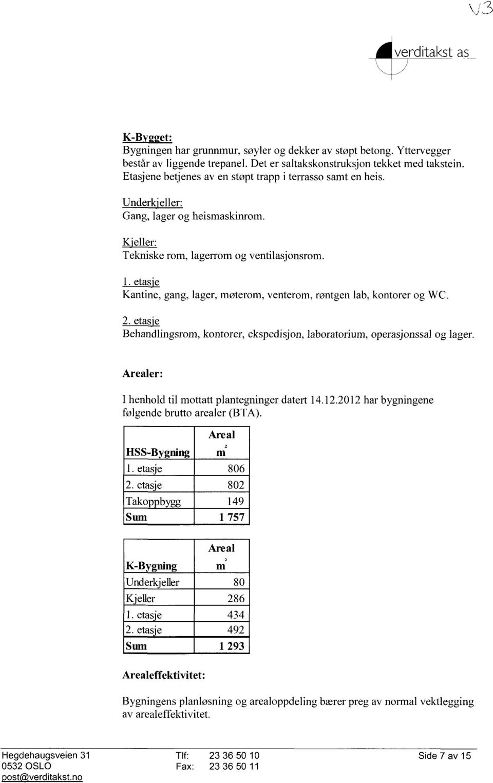 etas'e Kantine, gang, lager, møterom, venterom, røntgen lab, kontorer og WC. etas.e Behandlingsrom, kontorer, ekspedisjon, laboratorium, operasjonssal og lager.