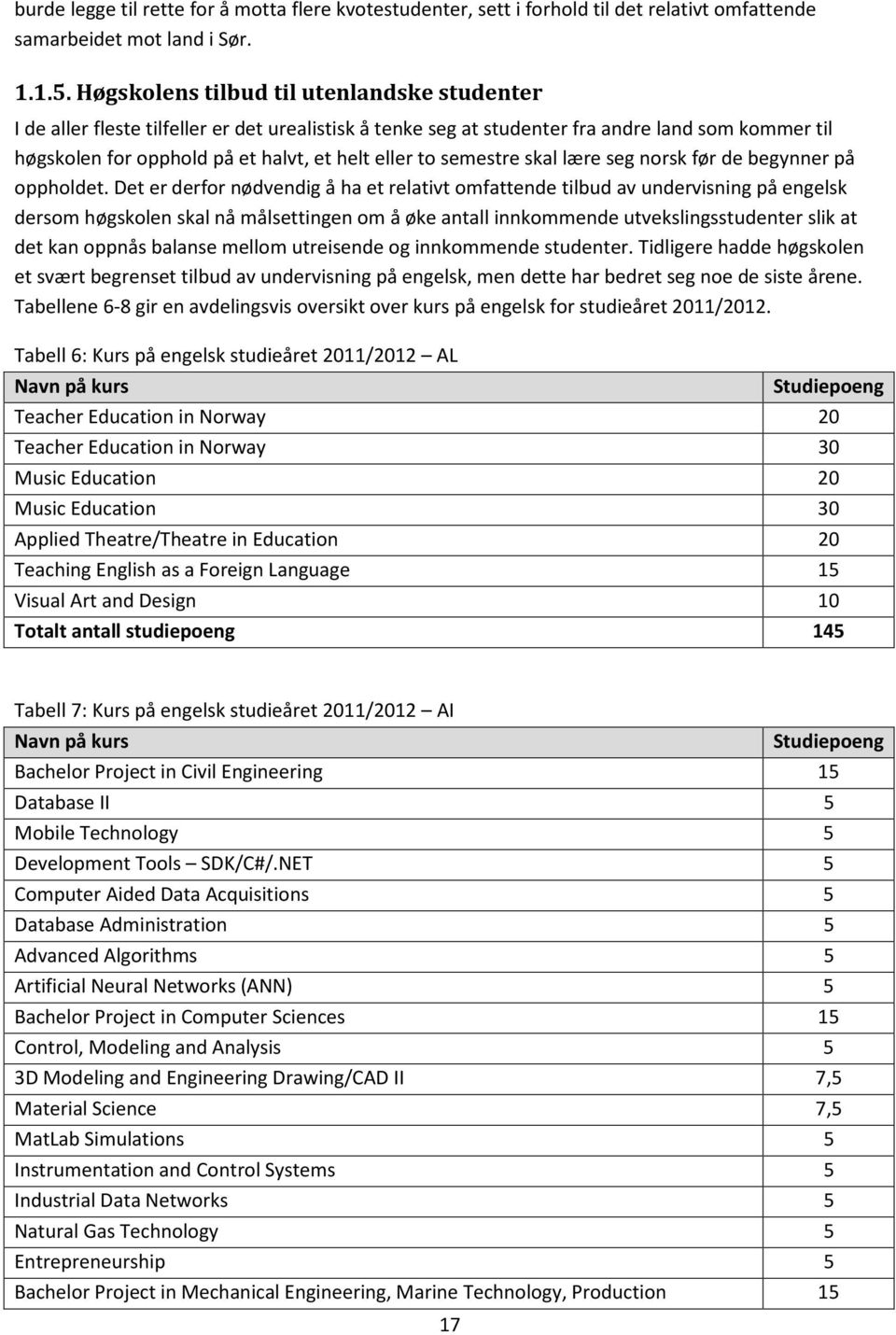 semestre skal lære seg norsk før de begynner på oppholdet.