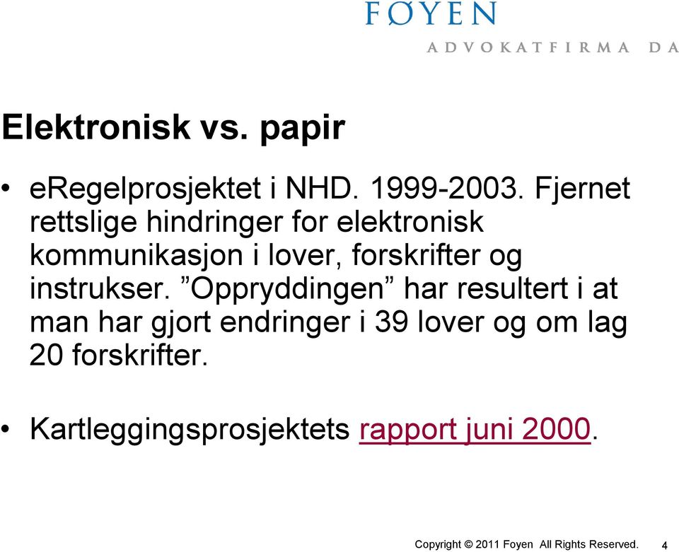 forskrifter og instrukser.