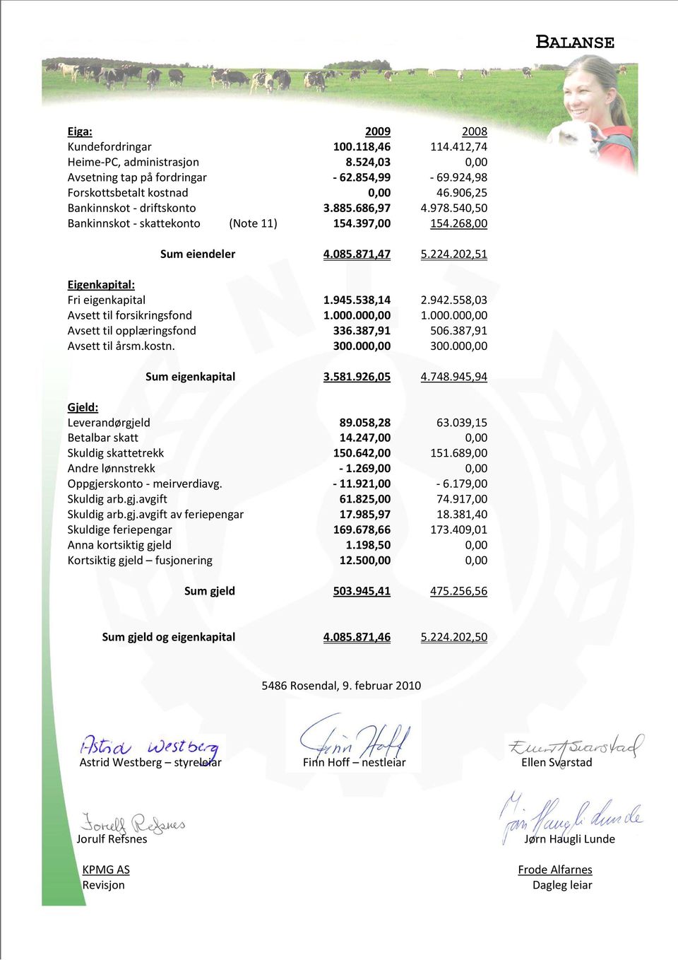 538,14 2.942.558,03 Avsett til forsikringsfond 1.000.000,00 1.000.000,00 Avsett til opplæringsfond 336.387,91 506.387,91 Avsett til årsm.kostn. 300.000,00 300.000,00 Sum eigenkapital 3.581.926,05 4.