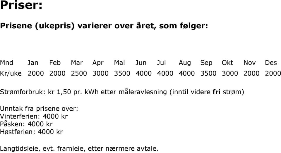 kr 1,50 pr.